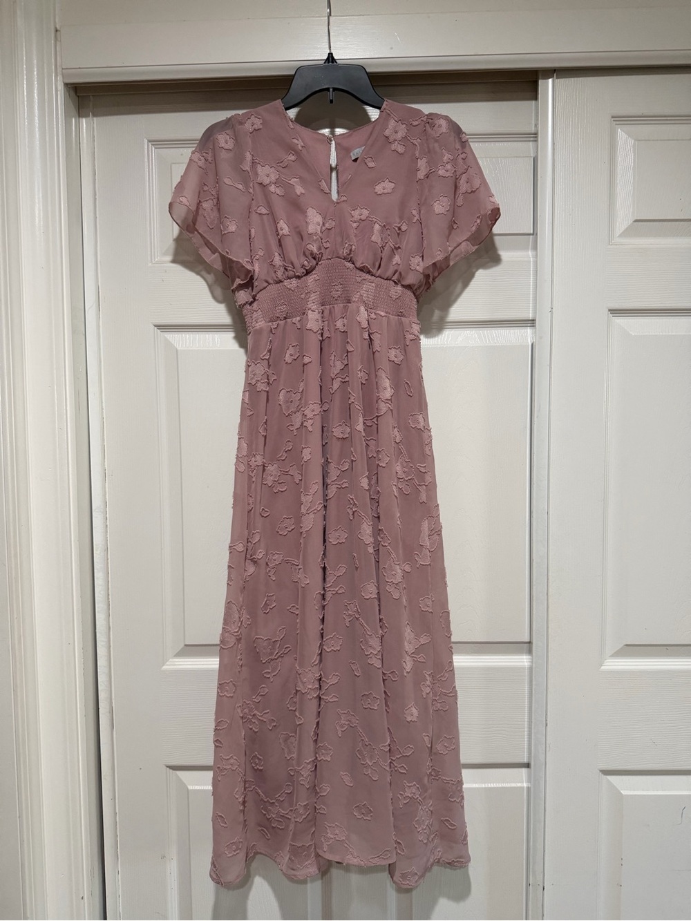 Baltic Born Pink Midi Dress Size Small